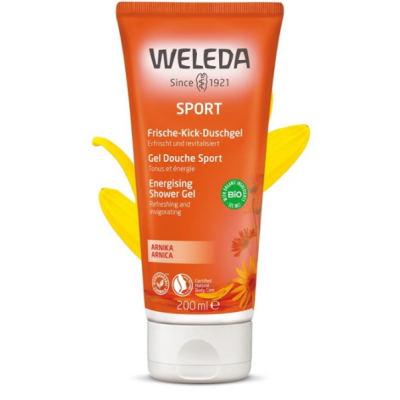 Weleda Gel Douche Sport Arnica 200ml les copines bio