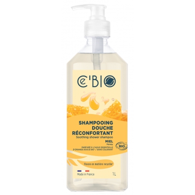 Ce'Bio Shampooing Douche Miel 1L hygiène bio les copines bio