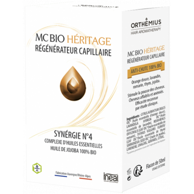 Régénérateur capillaire MC Bio stimulant anti chute 50ml Orthebio Orthémius Les copines bio