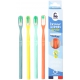 Lamazuna Brosse à dents écologique rechargeable Jaune Medium Les copines bio