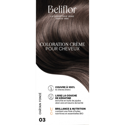 Coloration Châtain foncé N°3 - 120 ml