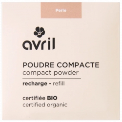 Avril Cosmétique Poudre compacte Perle 11gr maquillage bio les copines bio teinte claire