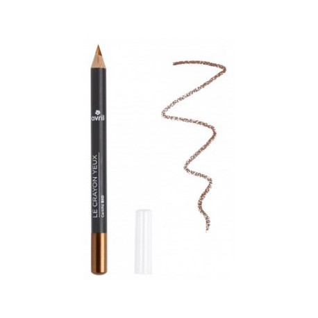 Avril Cosmétique Crayon contour des yeux Bronze cuivré 1 gr maquillage bio les copines