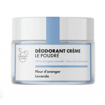 Clémence & Vivien Baume déodorant Le poudré 50 gr déo bio les copines bio