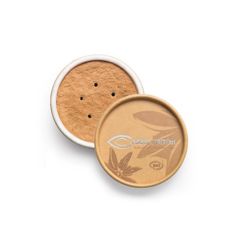 Couleur Caramel Fond de teint bio minéral Beige abricot N°3 - 6 g