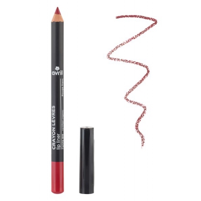 Avril cosmétique Crayon à lèvres rouge franc 1gr maquillage bio