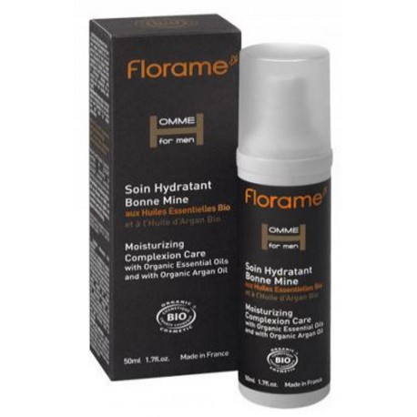 Florame Soin Hydratant Visage Bonne Mine homme 50ml