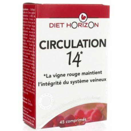 Circulation 14 - 45 comprimés