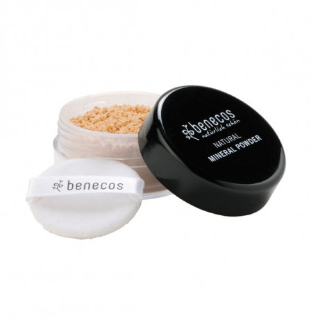 Benecos Poudre Libre minérale Sable 10g les copines du bio maquillage bio du teint