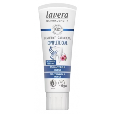 Lavera Dentifrice Complete Care Echinacée Calcium sans fluor - 75ml Les copines bio dentifrice bio