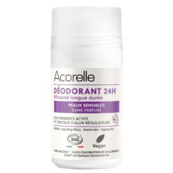 Déodorant roll-On 24h peaux sensibles sans parfum 50ml Les Copines Bio Hygiène bio