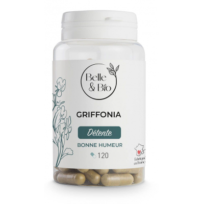 Belle et bio Griffonia simplicifolia 5 HTP 120 gélules tryptophane les copines bio