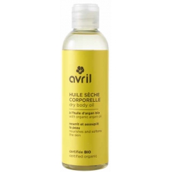 Avril cosmétique Huile sèche corporelle à l'huile d'Argan 200ml cosmétique bio les copines bio