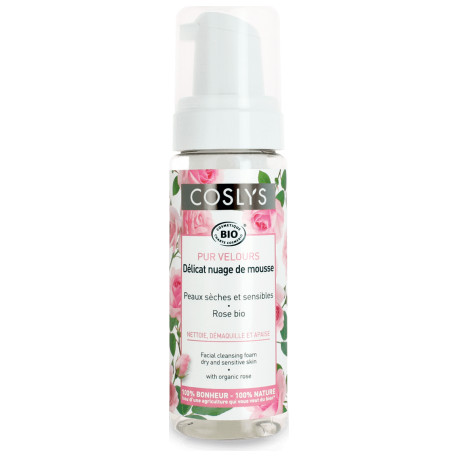 Délicat nuage de mousse peaux sèches et sensibles pur velours 150 ml