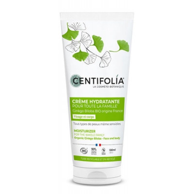 Centifolia Crème hydratante pour toute la famille au Ginkgo Biloba 100ml soin hydratant bio les copines bio