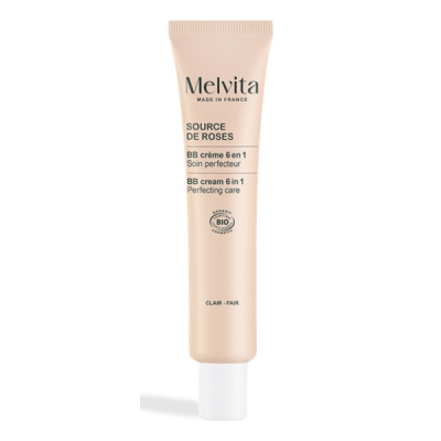 Melvita BB crème Nectar de roses clair 40 ml bb cream Les copines bio