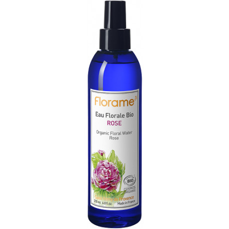 Florame Eau florale de Rose 200 ml eau florale bio les copines bio