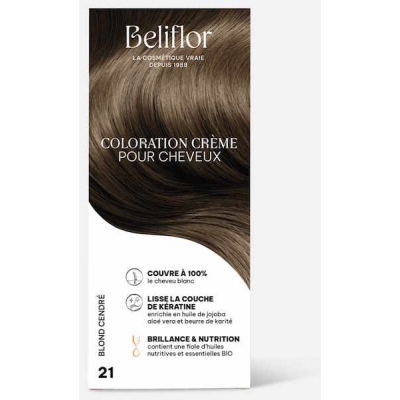 Beliflor Coloration Blond Cendré - 120 ml coloration végétale les copines bio