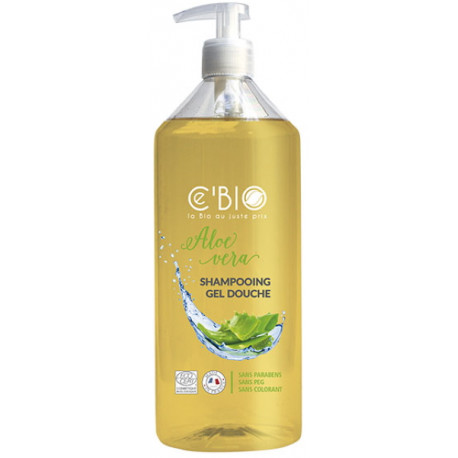 C'Bio Shampooing douche Aloé Véra 500 ml orange douce les copines bio