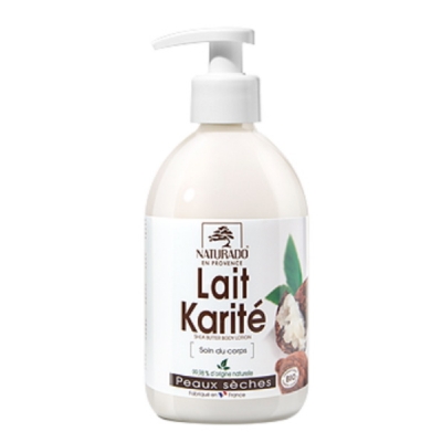 Naturado Lait corporel Karité peau sèche 500 ml ecocert Les copines bio