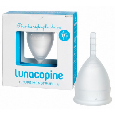 Luncacopine Coupelle menstruelle transparente taille 1 hygiène féminine Les copines bio