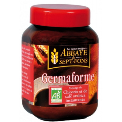 Abbaye de Sept-Fons Germaforme Chicorée bio Café arabica bio instantanés 100 gr boisson petit déjeuner Les copines bio
