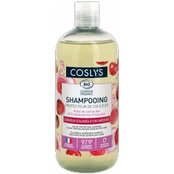 Avec Coslys Shampooing Protecteur de couleur cheveux colorés 500ml, des cheveux colorés et protégés, c'est possible ! 