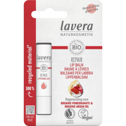 Lavera Baume à lèvres Repair à base d’huile de pépin de grenade bio et d’huile d’argan bio Les copines bio