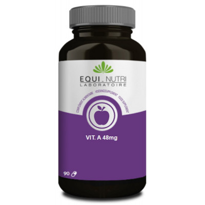 Equi Nutri Vitamine A beta carotene naturel 90 gelules protection cellulaire Les copines bio