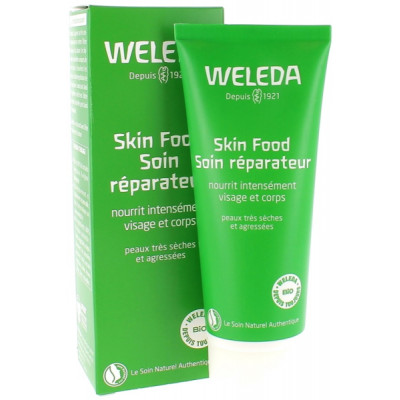 Weleda Skin food Soin réparateur peaux très sèches agressées 75 ml peaux abîmées Les copines bio