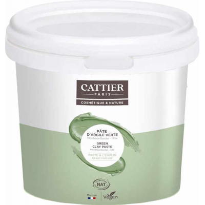 Cattier Argile verte Montmorillonite Prête à l'Emploi pot 1350mg Beauté et Bien-être Les Copines Bio.