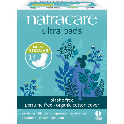 Serviette périodique à rabat natracare hygiène féminine Les copines bio