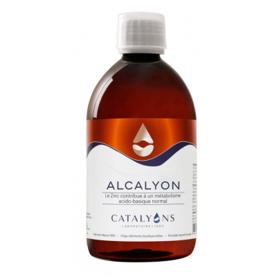 Catalyons ALCALYON  oligo éléments 500 ml système acido-basique Les copines bio