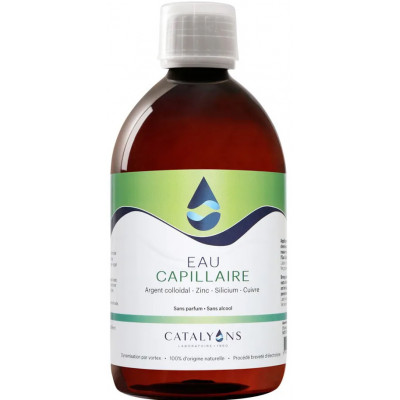 Catalyons Eau Capillaire Recharge 500 ml oligo-éléments revitalisants Les copines bio