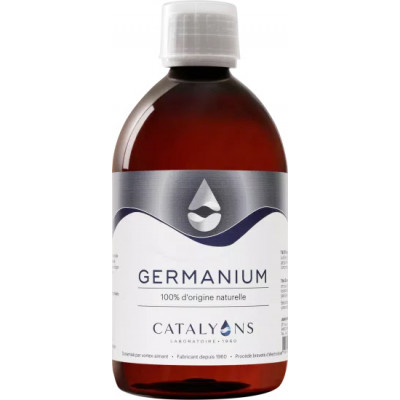 Catalyons Oligo élément GERMANIUM 500 ml, beauté de la peau les copines bio