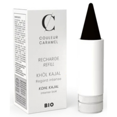 Couleur Caramel Recharge Khôl kajal No 15 -  Noir 3,5 g produit de maquillage pour les yeux Les Copines Bio