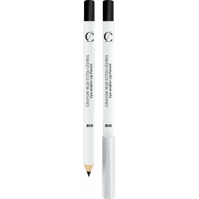 Couleur Caramel Crayon yeux et lèvres n°101 Noir 1g produit de maquillage pour les yeux Les Copines Bio