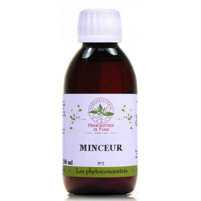Herboristerie de paris Phyto concentré Minceur 200 ml 17 actifs bruleur de graisses draineur Les copines bio