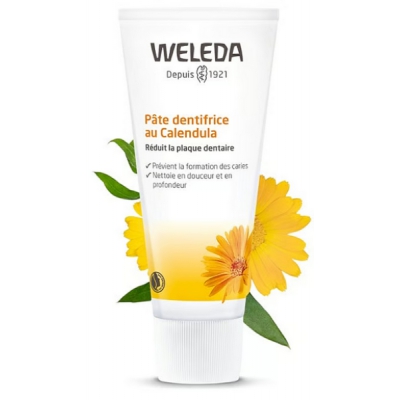 Weleda Dentifrice au Calendula - 75 ml gencives sensibles Les copines bio
