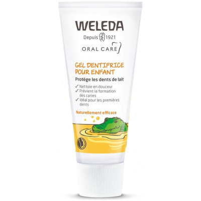 Weleda Gel dentifrice pour enfant dents de lait - 50 ml les copines bio