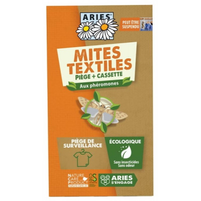 Aries Piège à Mites textiles Mitbox x1 pièce anti mites par phérormones Les copines bio