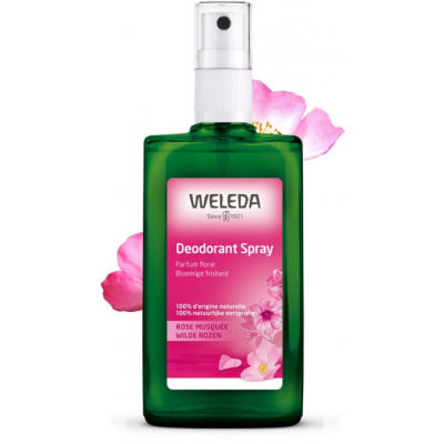 Weleda Déodorant à la rose 100 ml - rose de damas les copines bio