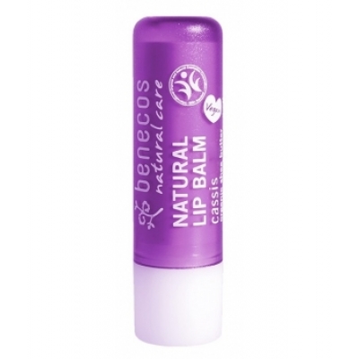 Benecos Baume à lèvres Cassis 4gr produit de soin pour les lèvres Les Copines Bio