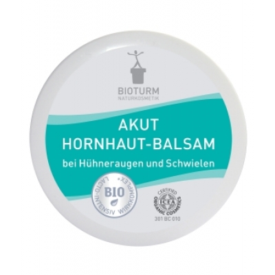 Bioturm Baume anti callosités 30ml baume de soin pour les pieds Les Copines Bio