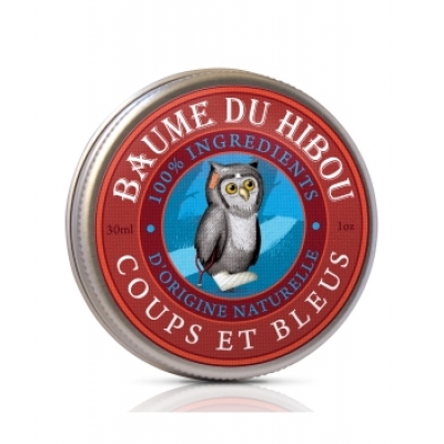 Les Baumes Du Hibou Baume de massage coups et bleus 30ml produit de soin apaisant Les Copines Bio