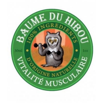 Les Baumes Du Hibou Baume de massage vitalité musculaire 30ml produit de soin articulaire et musculaire Les Copines Bio