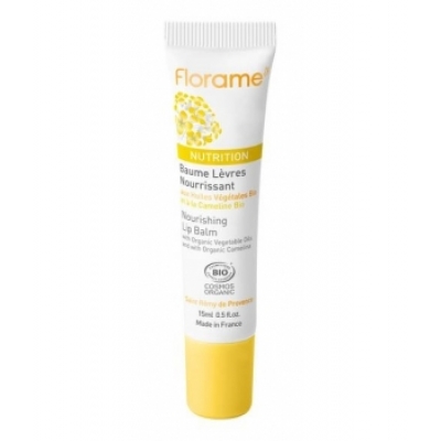 Florame Baume lèvres nourrissant 15ml produit de cosmétique biologique pour les lèvres Les Copines Bio
