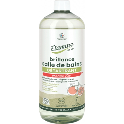Etamine du Lys Brillance salle de bain Recharge 1 litre Produit d'entretien Les Copines Bio