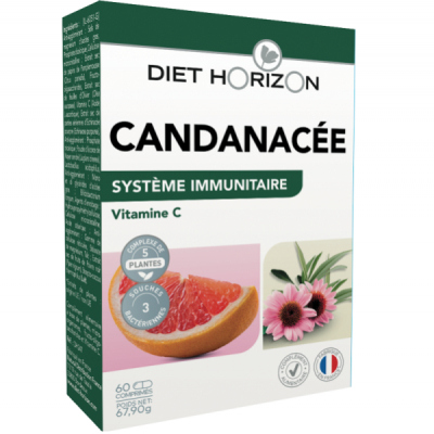 Diet Horizon Candinacée Solution Candida 60 comprimés complément alimentaire Les Copines Bio