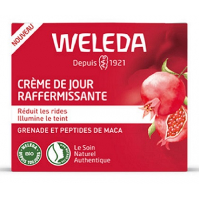Crème Jour Raffermissante Grenade Maca - 40ml Weleda les copines bio fermeté et anti rides